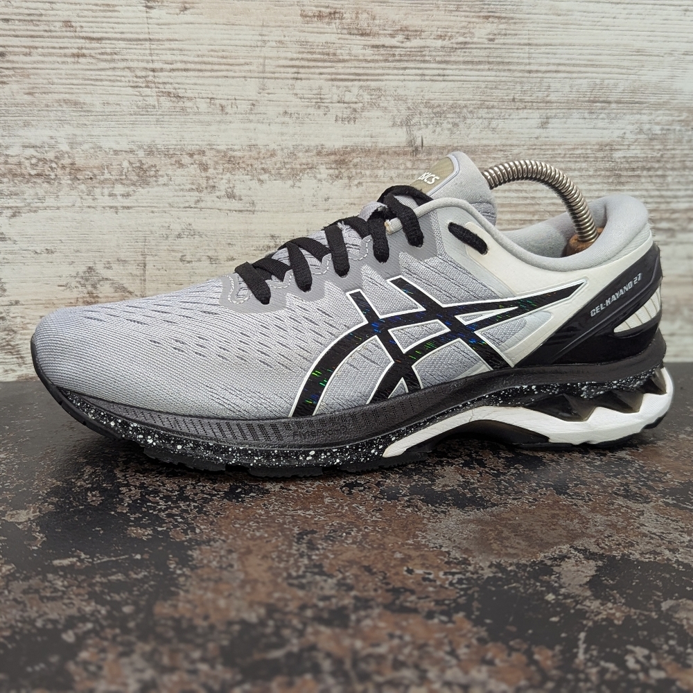 Womens Asics Gel Kayano 27 Running Shoes Sz 9 Used Gray Mesh 1012A990